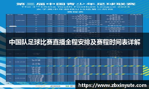 中国队足球比赛直播全程安排及赛程时间表详解